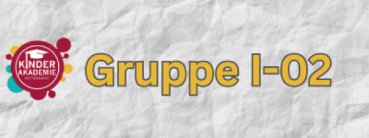 Gruppe I-02/25 zweite Ferienwoche